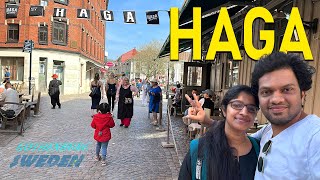 HAGA  Gothenburg  Sweden  പതിനേഴാം നൂറ്റാണ്ടിൽ പണിത മനോഹരമായ തെരുവ് [upl. by Alahsal]