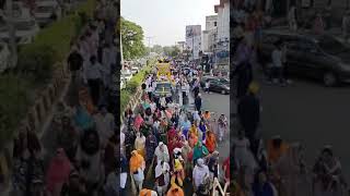 Nagar kirtan baroda gujarat me gurunanak dev ji da 🙏🙏🙏🙏 [upl. by Cyndie780]