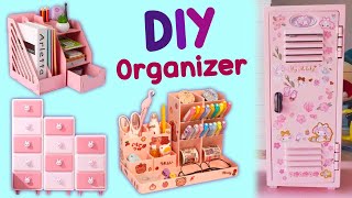 FANTASTIC ORGANIZER IDEAS  Locker Organizer  Desk Organizer From Cardboard and more [upl. by Ludba]