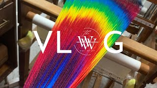 Extreme Weft Fiber Art Vlog 72324 [upl. by Eanat]