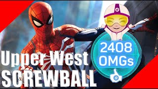 Screwball Turf Wars Stealth Challenge Upper West Side SpiderMan PS4 GamePlay [upl. by Ivgnout382]