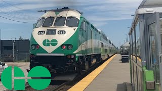 Riding a GO Train Barrie Line [upl. by Nylsor]