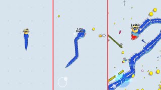 Snake Clash io Big Long Snake  LEVEL 1 vs LEVEL 2000 [upl. by Caputo]