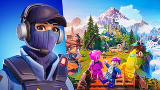 DÉCOUVERTE du mode LEGO Fortnite  😮 ft Graphyx  Code Jinskow ad [upl. by Cohe436]