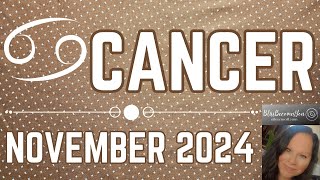 CANCER  Old ways OR New paths Choose wisely  November 2024 [upl. by Rowell153]