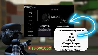 DA HOOD SCRIPT  POLAKYA V54  ROBLOX EXPLOIT [upl. by Aineles]