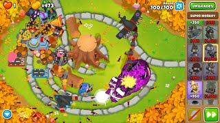 Bloons TD 6  Tree Stump  CHIMPS [upl. by Nymrak]