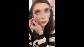 Eugenia Cooney Trying The New Huda Beauty Icy Palette  TikTok November 13 2024 tiktok [upl. by Ahasuerus256]