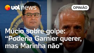 Múcio sobre golpe e delação do Cid Poderia Garnier querer mas Marinha não queria [upl. by Ruthi]