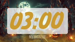 3 Minute Timer Halloween 🎃 [upl. by Nepsa]