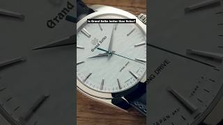 Is Grand Seiko BETTER Than Rolex [upl. by Donadee435]