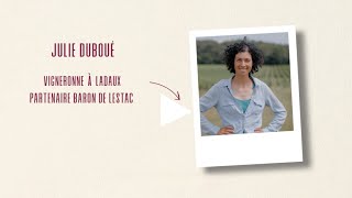 Interview de Julie vigneronne et partenaire de Baron de Lestac [upl. by Jones]