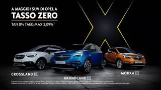 A maggio i SUV di Opel a tasso zero [upl. by Riannon]