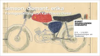 Teil 15 Karl Clauss Dietel in der Ausstellung quotsimson diamant erikaquot [upl. by Shandy]