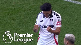 Raul Jimenez powers Fulham 10 in front of Aston Villa  Premier League  NBC Sports [upl. by Caralie262]