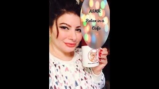 ASMR Relaxation Relax in a Cafe with me  great background music Enjoy a nice cup of coffee [upl. by Ahsil8]