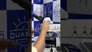 PZQ 102D2  Demo of Research Trinocular Two Filter Fluorescent Microscope [upl. by Aved]