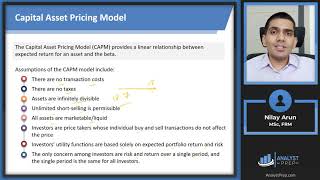 Beta and CAPM Calculations for CFA® and FRM® Exams [upl. by Anitsirt]