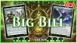 BRISTLY BILL  Super Size Green  060124  MTG Arena Standard Ranked Bo1 GREEN [upl. by Lumpkin989]