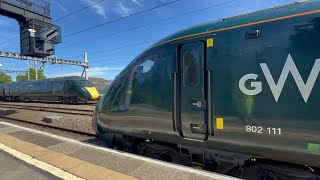 WONDERFUL TOOT Great toots from 1L23 departing Swindon [upl. by Brnaby]