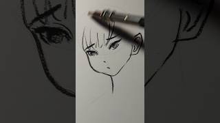 Anime girl drawing easy ideas [upl. by Fanechka]