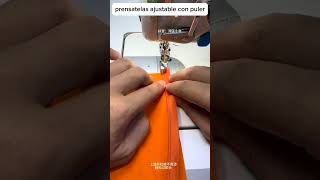 Prensatelas con puler y guía ajustable especial para coser cierre invisible shorts [upl. by Ilario125]