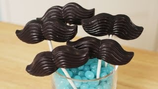 MUSTACHE CANDY POPS  NERDY NUMMIES [upl. by Naes]