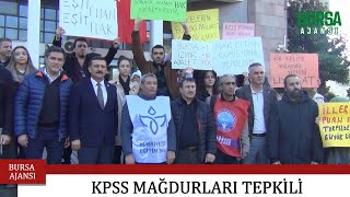 KPSS mağdurları tepkili [upl. by Novy15]