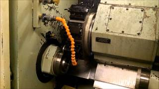 Hardinge Conquest 42 Live Milling Subspindle [upl. by Llehcam]