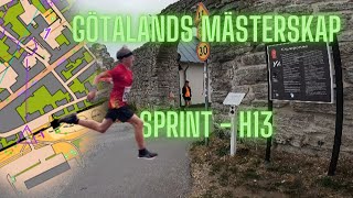 GÖTALANDSMÄSTERSKAPEN  SPRINT IN TRICKY VISBY GOTLAND [upl. by Hammel]