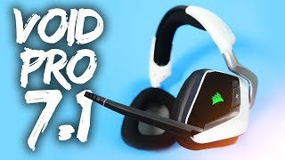 Corsair VOID Pro RGB Wireless Gaming Headset Review [upl. by Koball]