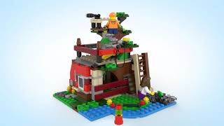 LEGO 31053 Boomhut [upl. by Asiralc104]