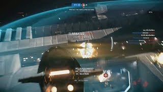 Slave 1 Seismic Charge Streak  Battlefront II Beta Clip [upl. by Michaeu]