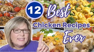 12 AMAZING 🤩 Chicken Recipes That Will SAVE Your Weeknight Dinners  EASY CHICKEN DINNER MARATHON [upl. by Halihs]