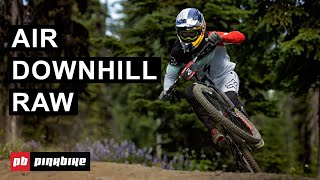 Fully Pinned In SilverStar  Air DH Racing RAW  2020 Crankworx Summer Series [upl. by Ades]