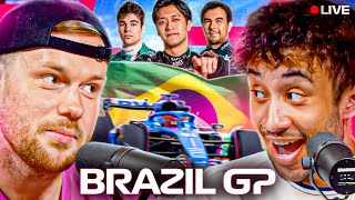 F1 BRAZIL GRAND PRIX  The Last Lap LIVE [upl. by Myrt]