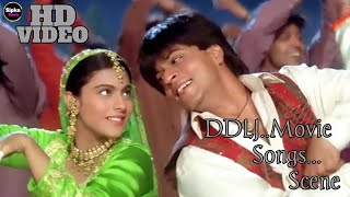 Dil Wale Dulha Nia Le Jayenge Movie  ShahRukh Khan And Kajol All Song 🎶Scene [upl. by Aimerej]