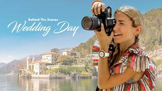 Wedding Photography Behind the Scenes  Full Day in Lake Como Italy [upl. by Oberon]