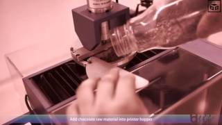 Chocolate 3D Printer in India [upl. by Ardnasak]