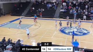 Ankeny Centennial Waukee NW gym feed [upl. by Ardnoid469]