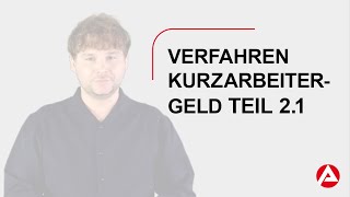 Kurzarbeitergeld Teil 21 Gebärdensprache Allgemeines Verfahren [upl. by Heisel]