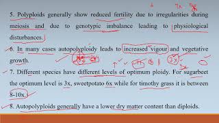 Polyploidy in Plants Part 2  Plant Breeding  Allopolyploidy  Ploidy Breeding By Deepak Jangid [upl. by Ahsir]