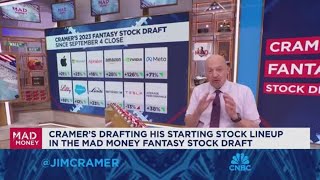 Apple is like the quarterback of your portfolio says Jim Cramer [upl. by Atwahs]