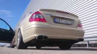 E420 CDI w DPF delete and muffler delete  exhaust sound [upl. by Arhaz]