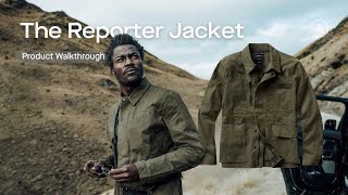 The Reporter Jacket  Product Walkthrough  AETHER Apparel [upl. by Anailil]