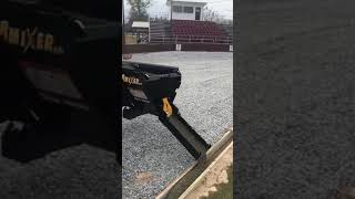 Danuser Mega Mixer S75 with Poteet Paving and Construction 2017 [upl. by Schriever]