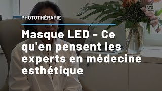 Masque LED  Ce quen pensent les experts en médecine esthétique [upl. by Atteuqahc]