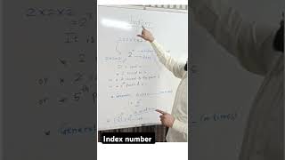 7th maths Indices  Exponents  shorts indices [upl. by Simpson860]