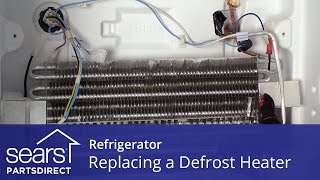 How to Replace a Refrigerator Defrost Heater [upl. by Ymme]