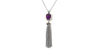 ESD TT Color Tassel Necklace [upl. by Aicercal]